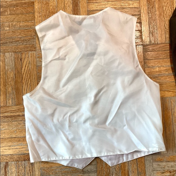 NWOT Boys’ Abini Milano Vest and Clip on Nectie - Picture 3 of 4